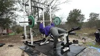 Outdoor Home Gym Day 46 Chest and Abs