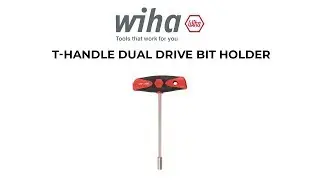 T Handle Dual Drive Bit Holder from Wiha Tools