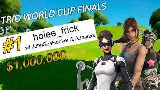 1st Place Trio WORLD CUP GRAND FINALS (31 KILLS) ($1,000,000)🏆| holee_frick JohnSeaHooker & Admirixx