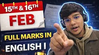 80/80 in ICSE Class 10 English I 🔥 Final Strategy I (15th & 16th Feb Plan)