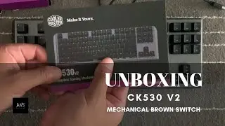 Unboxing | Cooler Master CK530 V2 Keyboard &ndash; RGB Lighting & Mechanical Switch! (Brown Switches)