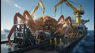 Inside the $200M Mega-Factory Processing a 50-Ton Giant Deep-Sea Spider Crab