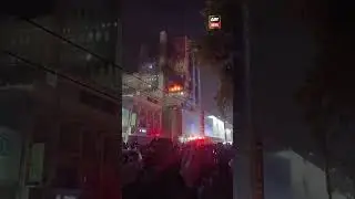 Massive Fire Erupts at Mobile Market in Saddar🚨🚒🔥|  #fire #gulplazatragedy  #shorts  #arynews