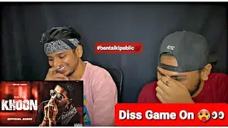 HELLAC - KHOON ( OFFICIAL AUDIO ) - | REACTION | West Side Reacts 🔥|