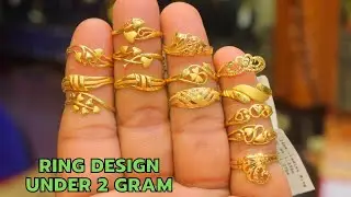 Under 2 Gram Gold Rings | Sone Ki Anguthi | Ladies Gold Rings Designs With Price@crazyjenagold