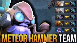 METEOR HAMMER TEAM - 5x Meteor Hammer New Strat NB vs NFG 7.07 | Dota 2