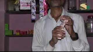 Blind but runs self employed business