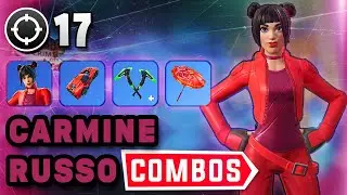 Best *CARMINE ROSSO* Skin COMBOS (Lego Pass) with Gameplay