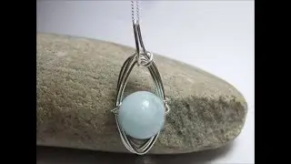 Handmade Jewellery from Silver Wire Designs - Aquamarine Jewellery