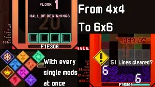 51 Lines cleared in TETR.IO Quick Play with 