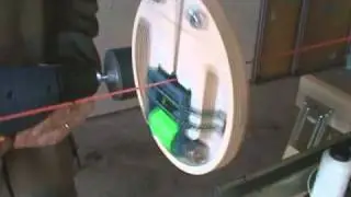 NW Spinner motorized bowstring serving winder tool jig Demo