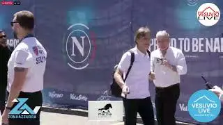 Dimaro 2025: in diretta l'arrivo dei campioni d'Italia della SSC Napoli a Dimaro Folgarida 🩵