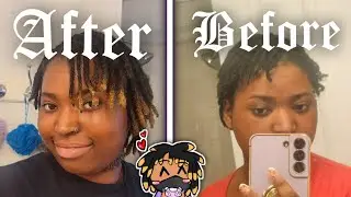 🖤Путешествие по Эмё Лок🖤 | ЧАСТЬ 1 | #fyp #locs #journey #subscribe