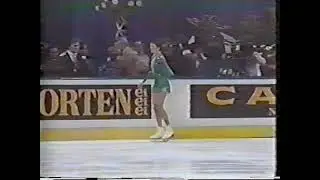 Anna Kondrashova URS - 1987 World Figure Skating Championships Free Skate