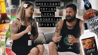 AMERICANS Trying Local INDONESIAN Spirits!