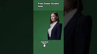 Business Woman Posing &ndash; Free Loop Green Screen VFX
