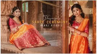 Thaswiga's Saree Ceremony Outdoor shoot