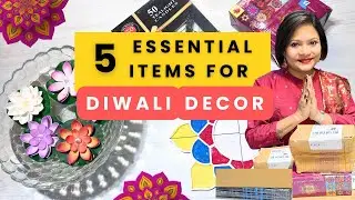 5 Diwali Essential items | Festival home decor item haul #amazonfinds2023 #diwali2023