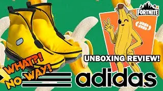 SO I GOT THESE ADIDAS FORTNITE PEELY SHOES! ULTRABOOST 1.0! LET'S REVIEW THEM!