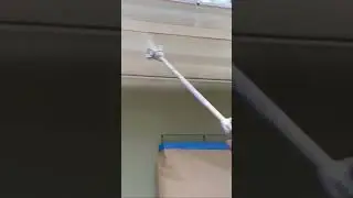 How to spray trim/gutters fast and easy‼️📸🔥✨