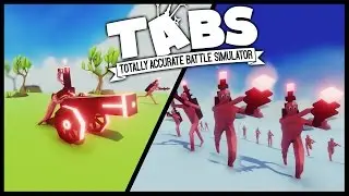 TABS - Neon Faction Challenge! New Neon Units - Totally Accurate Battle Simulator Gameplay