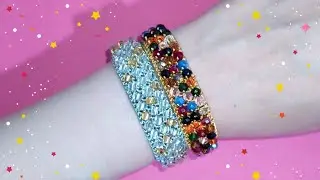 How to Make a Crochet Beaded Bracelet | DIY Jewelry You&rsquo;ll Love | Easy & Aesthetic Handmade Jewelry