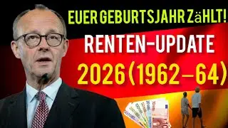 ⚠️ Rente 2026: Jahrg&auml;nge 1962&ndash;1964 m&uuml;ssen JETZT handeln! Alles, was ihr wissen m&uuml;sst