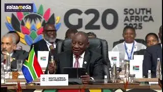 The moment President Cyril Ramaphosa closes a historic G20 Leaders' Summit in Johannesburg