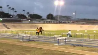 2015 BARBADOS OLYMPIANS CLASSIC U18b+U20b+MEN 110h