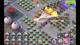 Boom Beach | Duplexity 2160 | Spine | Lazors Open + Mid Clear in 1 | LIVE ATTACK