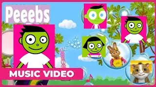 Blowing Bubbles Song 🫧| Peeebs Funny Songs for Kids | Puppet & Animated Music Videos