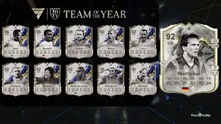 FC 25 !! TODOS LOS TOTYS ICONOS EN SOBRES !! MATTHAUS EN SBC !! NUEVA EVOLUCION DE ICONO !! DIA 9 !!