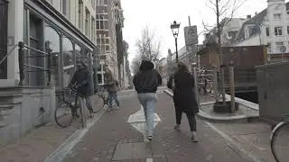 #15 Virtual Cycling tour in the Red light District Amsterdam during covid 19 pandemic [4k, 60ips]
