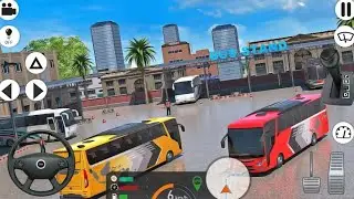 US Bus Simulator Driving Game | Houston #3 Android GamePlay