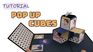 Pop Up Cubes | Tutorial | Scrapbook