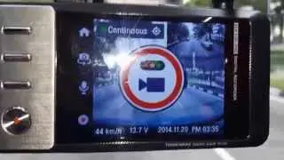 Thinkware X500 Speed / Red Light Camera Detector