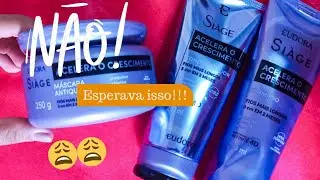 RESENHA EUDORA *ACELERA O CRESCIMENTO* cabelo cacheado.