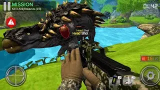 Dino Hunter King Android Gameplay | Dinosaur Hunting Games 2025 #11