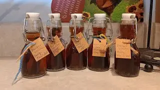Making Homemade Vanilla | Spiced Rum & Bourbon Vanilla | Saving Money on the Homestead