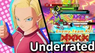 Stomping With Android 18 | Dragon Ball Gekishin Squadra