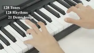 Eastar EP-10 Foldable Semi-Weighted Full-Size 88-Key Portable Electric Piano-EB2000