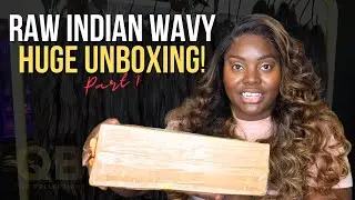 Raw Indian Hair! My Last HUGE Unboxing Of The Year! Part 1 | QB Wig Collections