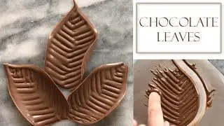 How to Make Chocolate Leaves | Simple & Easy !