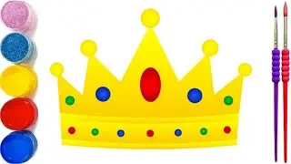 HOW TO DRAW A CROWN || CROWN DRAW STEP BY STEP || ARYA DRAWING ART || ( #21 DRAWING VIDEO )