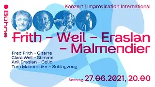 Frith &ndash; Weil &ndash; Eraslan &ndash; Malmendier | exploratorium berlin