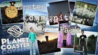 🔴 Live! Coop Freizeitpark - #002 - Community Park - Planet Coaster Deutsch - Let's Play Gameplay 👥