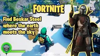 EARTH MEETS THE SKY | FORTNITE - Beskar Verrrry High Above Sea Level Quest LOCATION