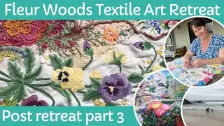 Post Fleur Woods Retreat + vintage haul + dolphins | Part 3  #slowstitching #thriftythursday