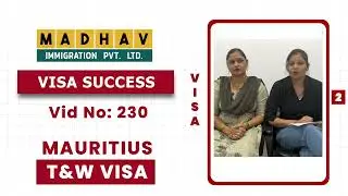 𝐂𝐨𝐧𝐠𝐫𝐚𝐭𝐮𝐥𝐚𝐭𝐢𝐨𝐧𝐬 KOMAL KUMARI | JAIPUR | MAURITIUS | T&W Visa | MADHAV IMMIGRATION | #visa