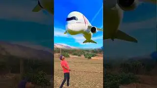 🤣 Funny Airplane Dance ✈ | Dancing Plane Shorts 2025 #shorts #airplane #youtubeshorts #viral